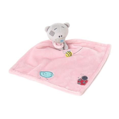 Pink Tiny Tatty Teddy Bear Baby Comforter £8.00